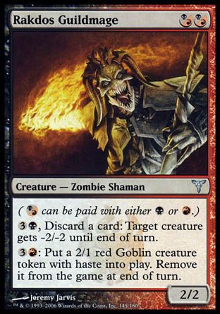 Rakdos Guildmage (Dissension) Trading Card