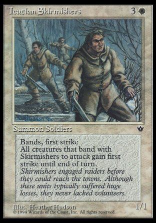 Icatian Skirmishers (Fallen Empires) Trading Card