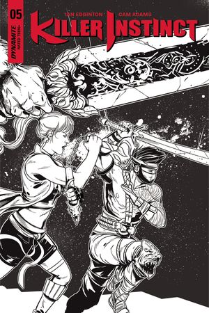 Killer Instinct #5 (Cover D 10 Copy Sarraseca B&w)