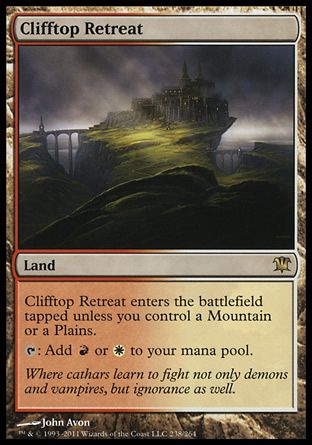 Clifftop Retreat (Innistrad) Trading Card