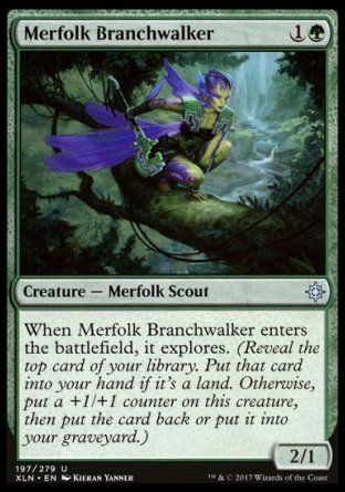 Merfolk Branchwalker (Ixalan) Trading Card