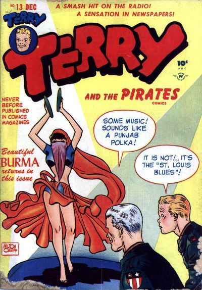 Terry and the Pirates Comics #13 Comic