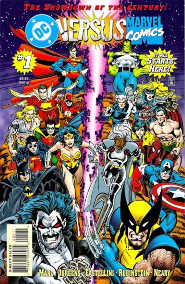 DC Versus Marvel/Marvel Versus DC #1 (2nd Printing)