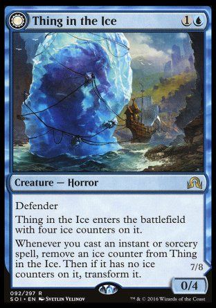 Thing in the Ice (Shadows over Innistrad) Trading Card