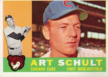 Art Schult 1960 Topps #93 Sports Card