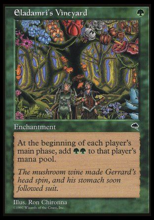 Eladamri's Vineyard (Tempest) Trading Card