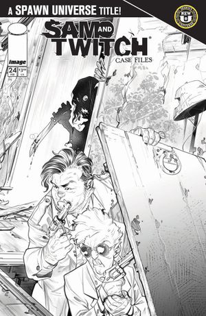 Sam And Twitch Case Files #24 (Cvr B Ig Guara B&W Variant)