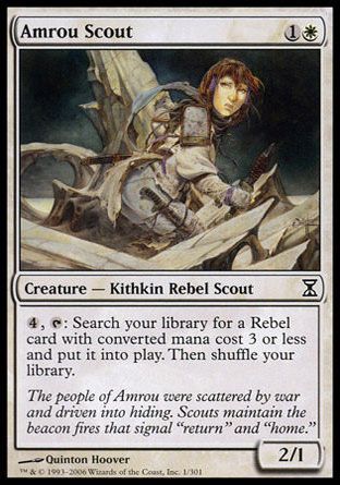 Amrou Scout (Time Spiral) Trading Card