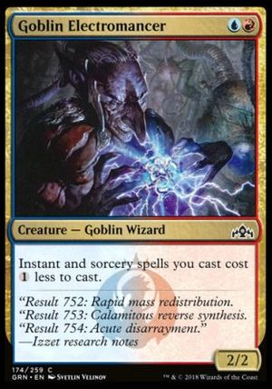 Goblin Electromancer (Guilds of Ravnica)