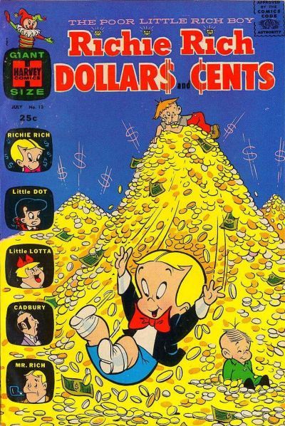 Richie Rich Dollars and Cents #13 Comic