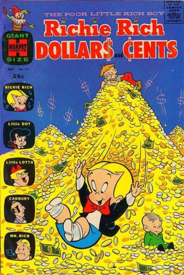Richie Rich Dollars and Cents #13