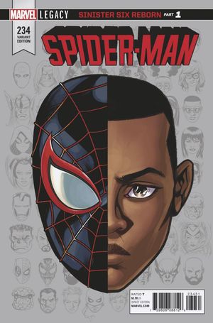 Spider-Man #234 (Mckone Legacy Headshot Variant Leg)