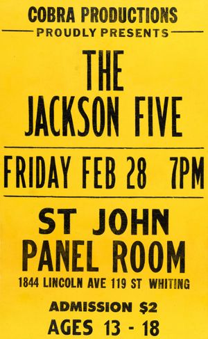Jackson Five St. John Panel Room 1969