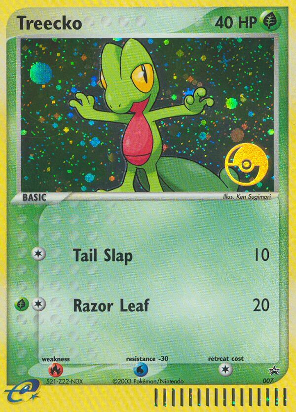 Treecko (7/40) - Nintendo Black Star Promos Pokémon Card