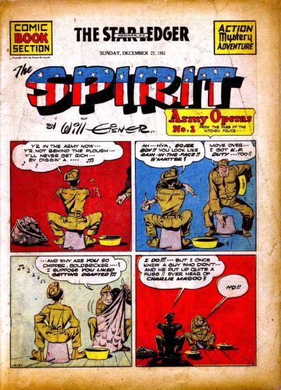Spirit Section #12/21/1941 Comic