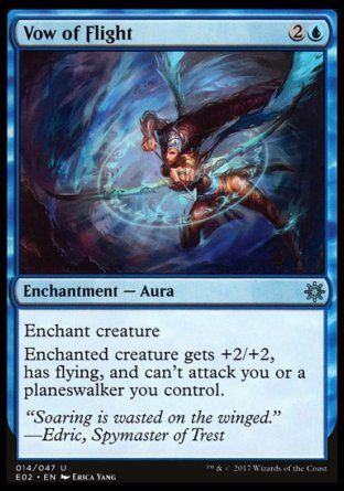 Vow of Flight (Explorers of Ixalan) Trading Card