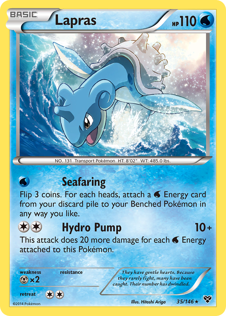 Lapras (35/146) - XY Pokémon Card