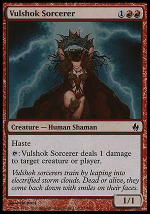 Vulshok Sorcerer (Premium Deck Series: Fire and Lightning)