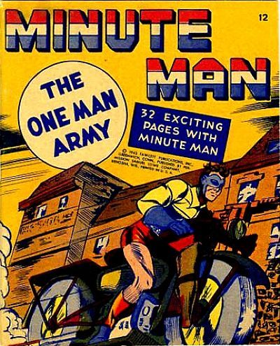 Minute Man [Mighty Midget Comic] #12 Comic