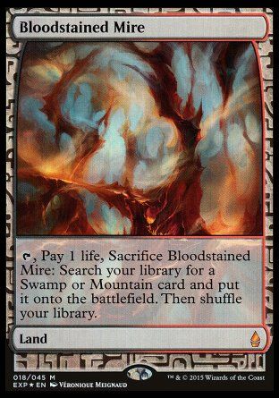 Bloodstained Mire (Zendikar Expeditions) Trading Card