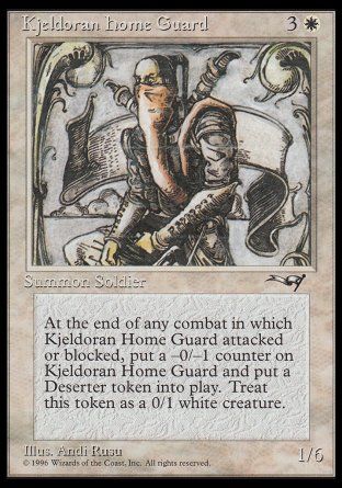 Kjeldoran Home Guard (Alliances) Trading Card