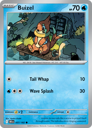 Buizel (57/182) - Destined Rivals