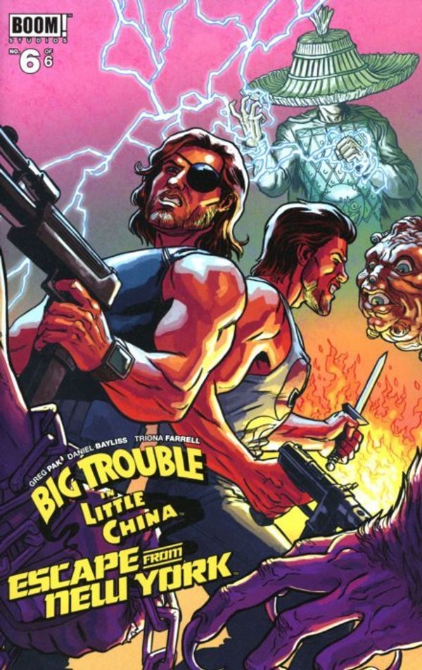 Big Trouble in Little China / Escape from New York #6 (Subscription Browne Cover)