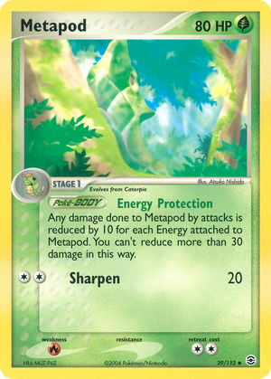 Metapod (39/112) - FireRed & LeafGreen