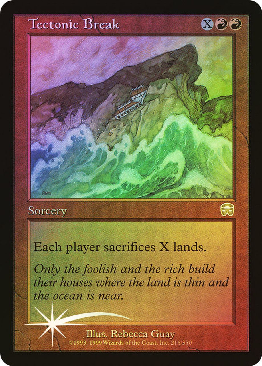 Tectonic Break (Mercadian Masques - Foil) Trading Card