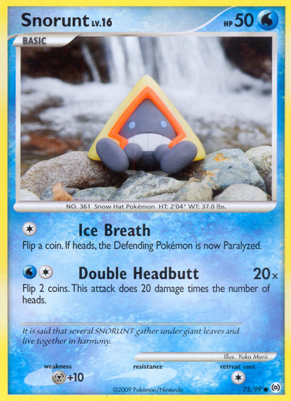 Snorunt (75/99) - Arceus Pokémon Card