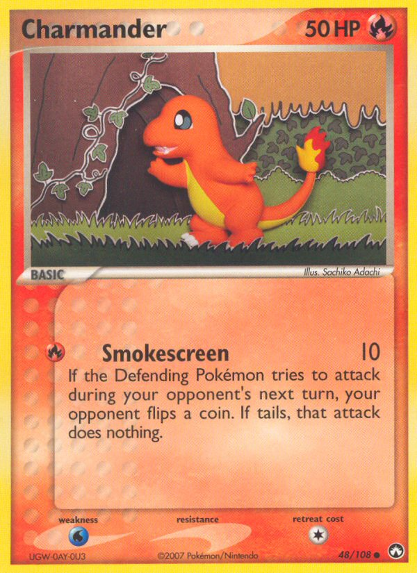 Charmander (48/108) - Power Keepers Pokémon Card