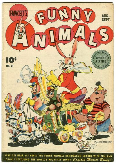 Fawcett's Funny Animals #31 Comic