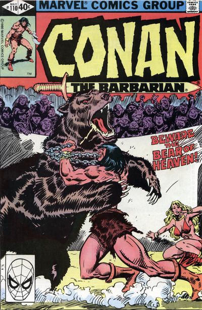 Conan the Barbarian #110 Comic