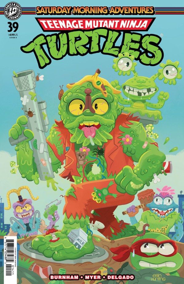 Teenage Mutant Ninja Turtles: Saturday Morning Adventures #39 (Variant B Hunting) Comic