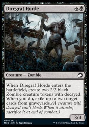 Diregraf Horde (Innistrad: Midnight Hunt)