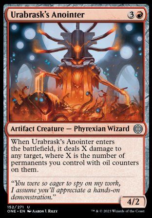 Urabrask's Anointer (Phyrexia: All Will Be One) Trading Card