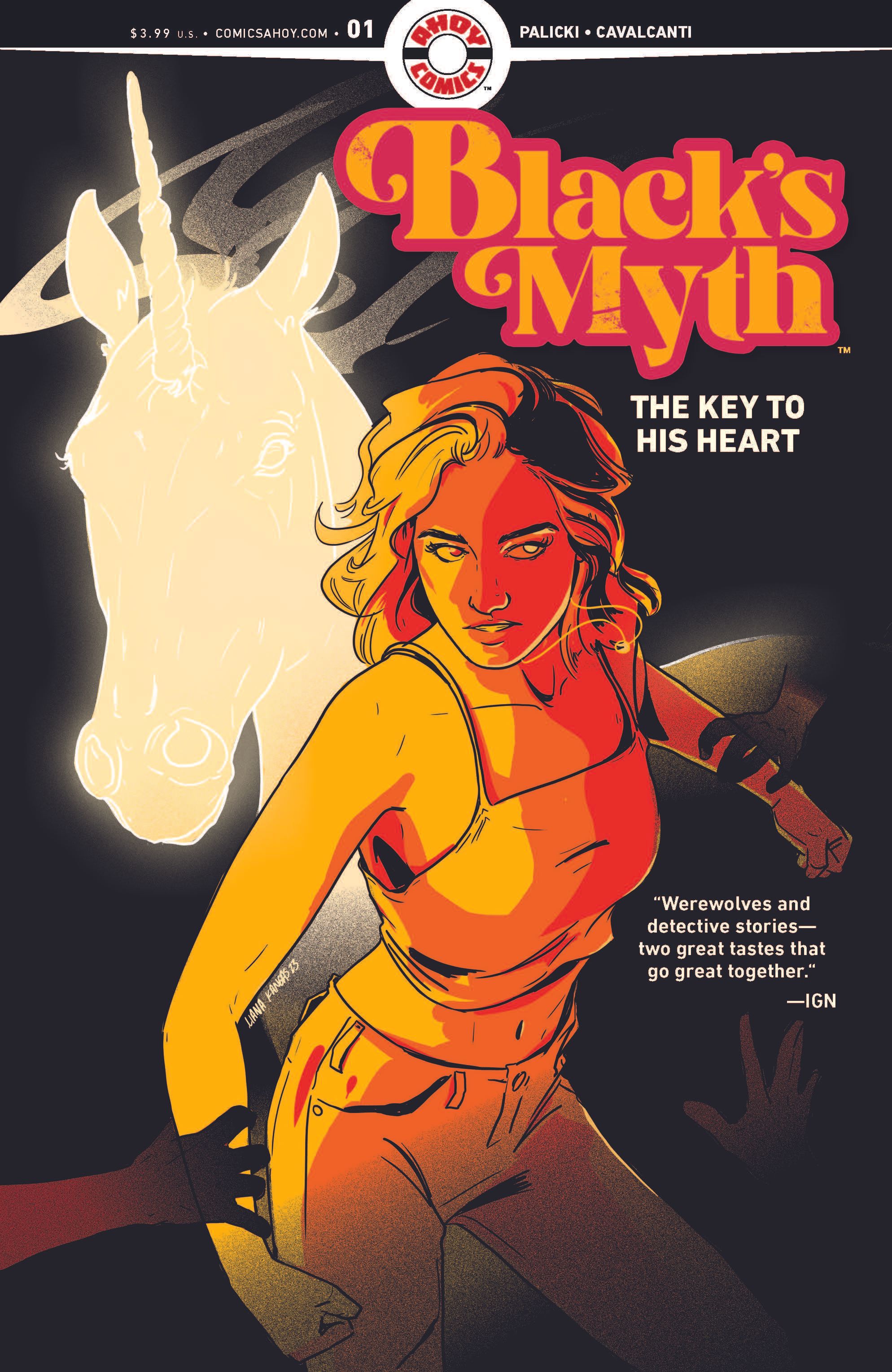 Black's Myth: The Key to His Heart #1 Comic