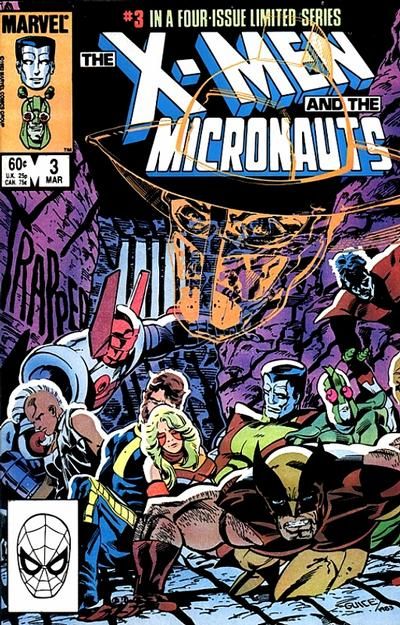 The X-Men And The Micronauts #3 Comic