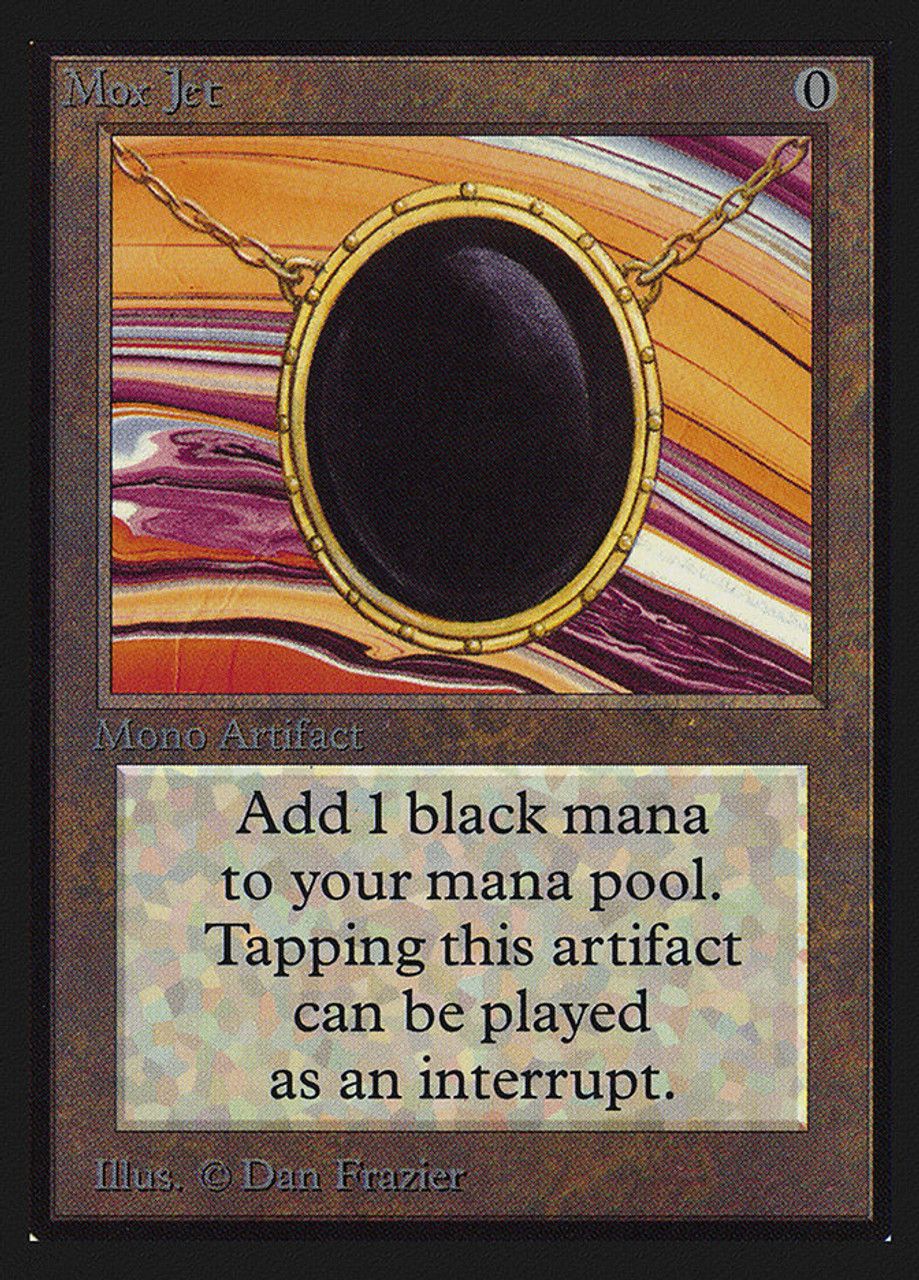 Mox Jet (Collector's Edition) Trading Card