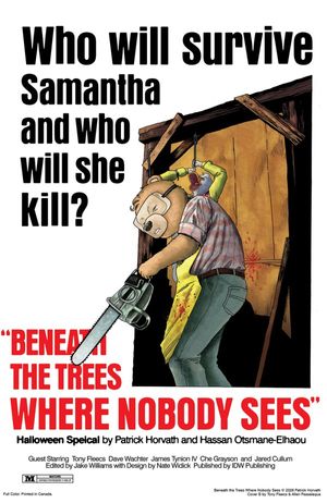 Beneath the Trees Where Nobody Sees: Halloween Special #1 (Cover B Tony Fleecs Movie Homage Variant)