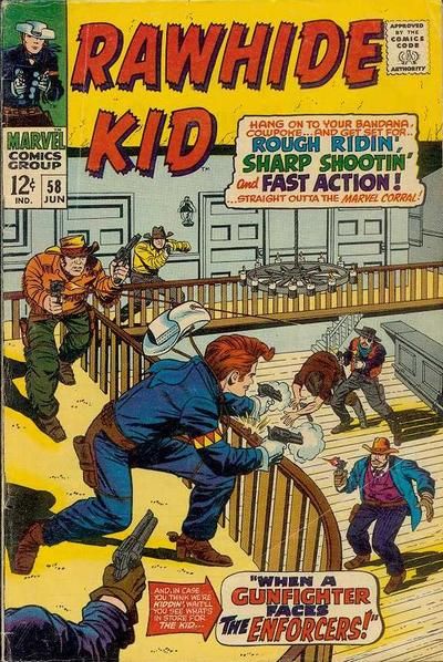 The Rawhide Kid #58 Comic