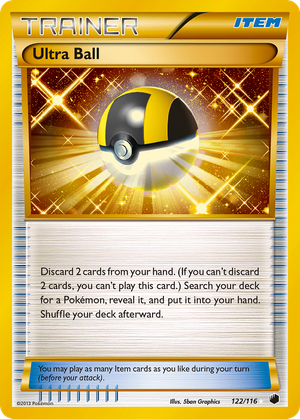 Ultra Ball (Trainer: Item) (122/116) - Plasma Freeze
