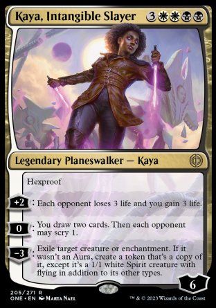 Kaya, Intangible Slayer (Phyrexia: All Will Be One) Trading Card