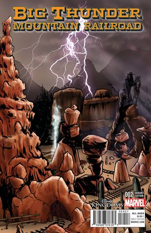 Big Thunder Mountain Railroad #2 (Crosby Connecting B Variant)