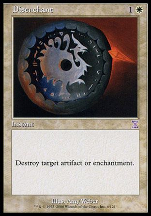 Disenchant (Time Spiral) Trading Card