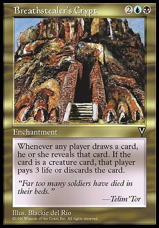 Breathstealer's Crypt (Visions) Trading Card