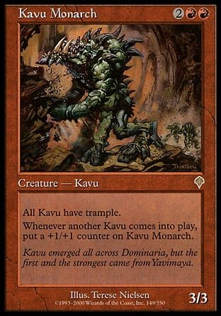 Kavu Monarch (Invasion) Trading Card