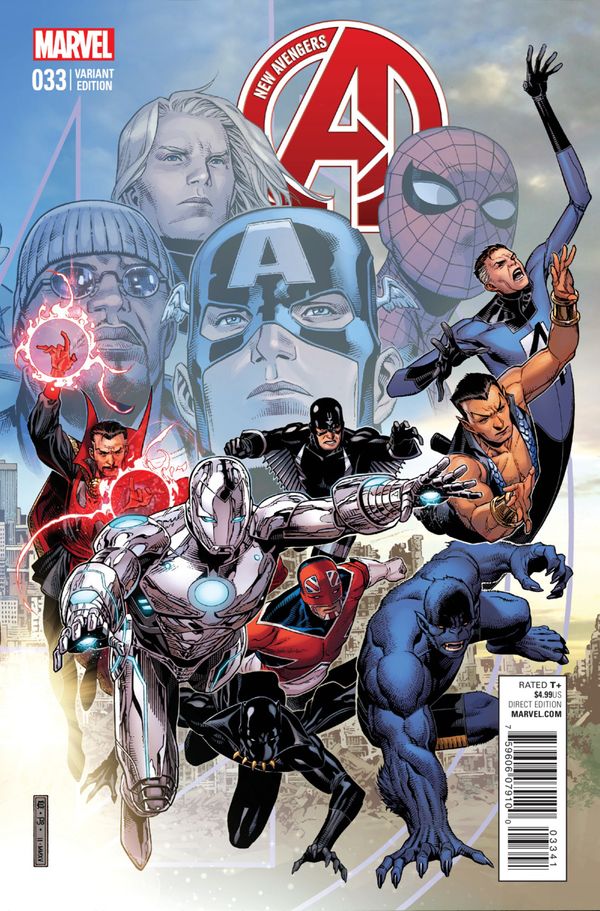New Avengers #33 (Cheung End Of An Era Variant)