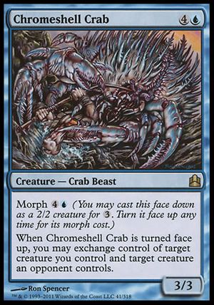 Chromeshell Crab (MTG Commander)