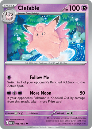 Clefable (36/165) - 151